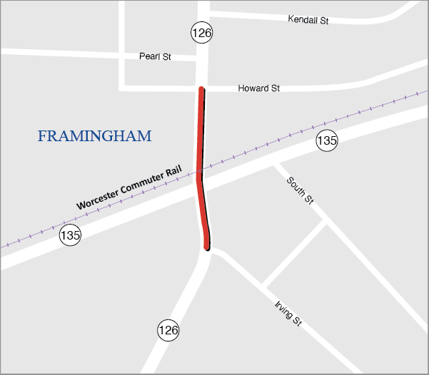 Framingham: High-Risk At-Grade Railroad Crossing Countermeasures on Route 126 